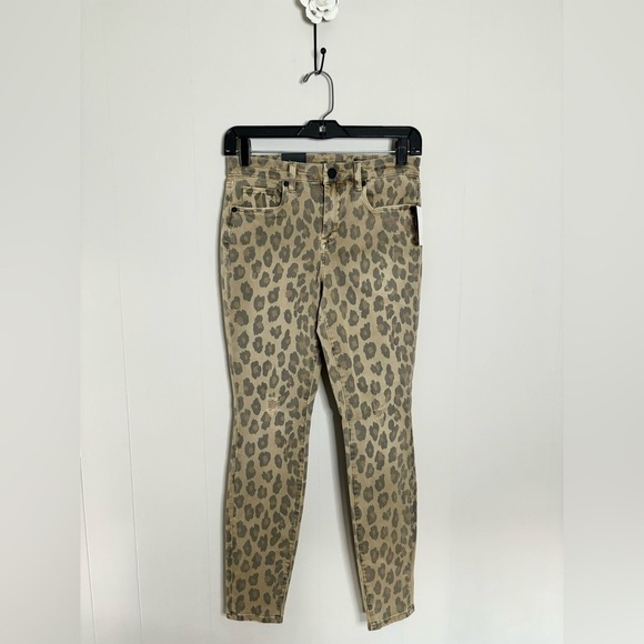 Blank NYC the bond animal print mid rise skinny jeans size 26 new - Picture 1 of 6